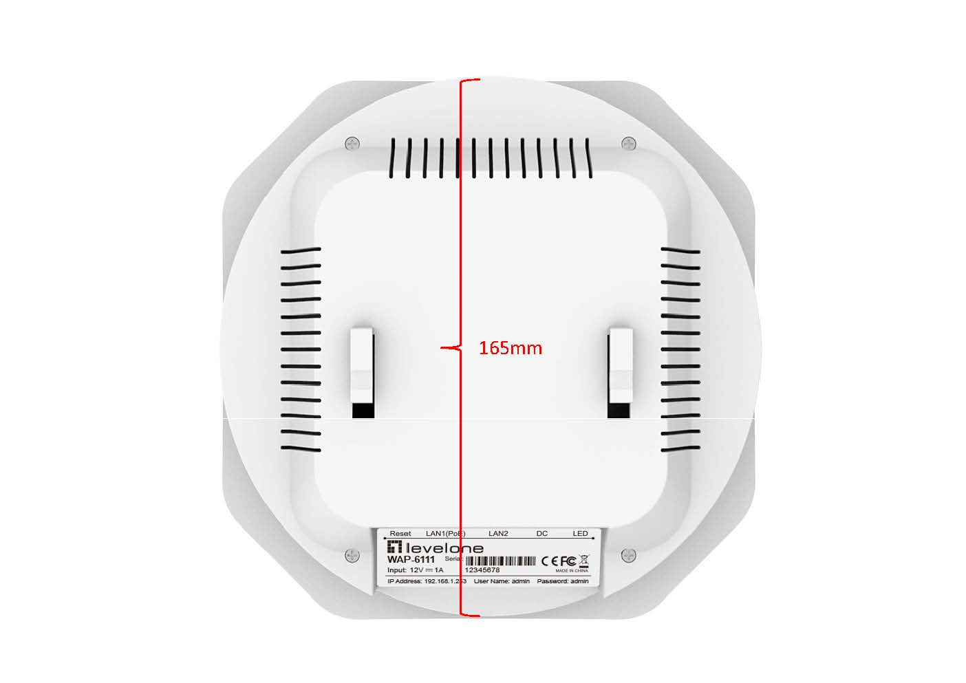 LevelOne N300 White Power over Ethernet (PoE) – image 3