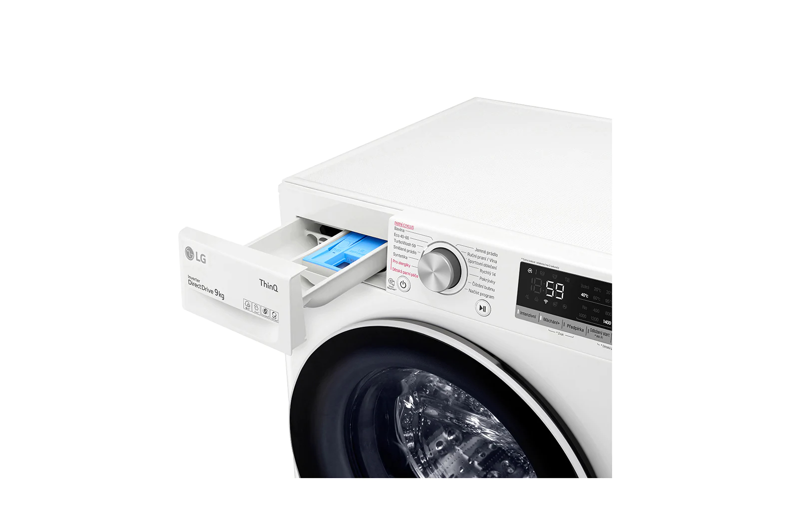 LG F49V6VB1W washing machine Front-load – image 5