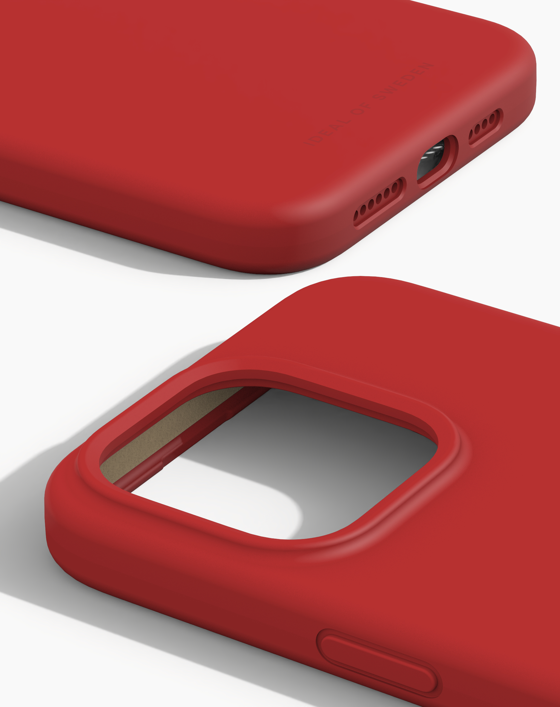 iDeal of Sweden Silicone Case iPhone 15 Pro Max Red – image 2