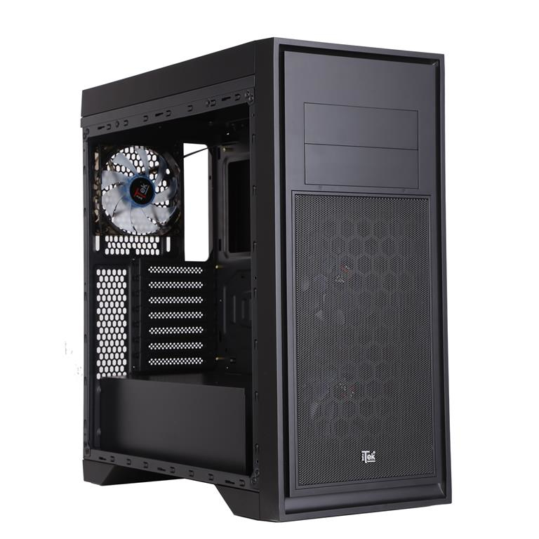 itek ITGCTI05 computer case Midi Tower Black – image 3