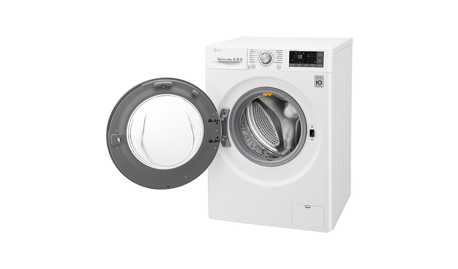 LG F4J7TY2W washing machine Front-load – image 4