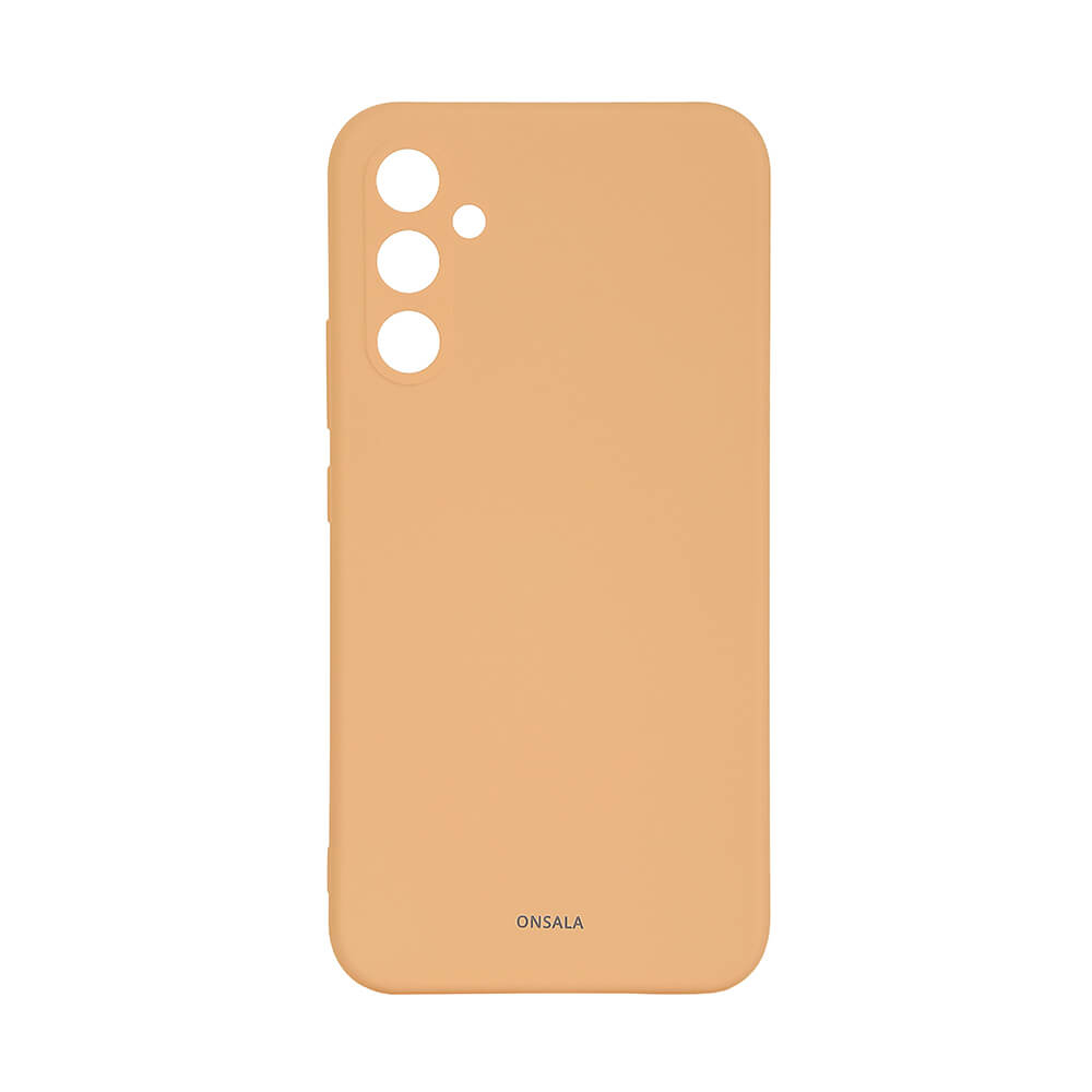 Onsala Phone Case with Silicone Feel Apricot - Samsung A35 – image 1