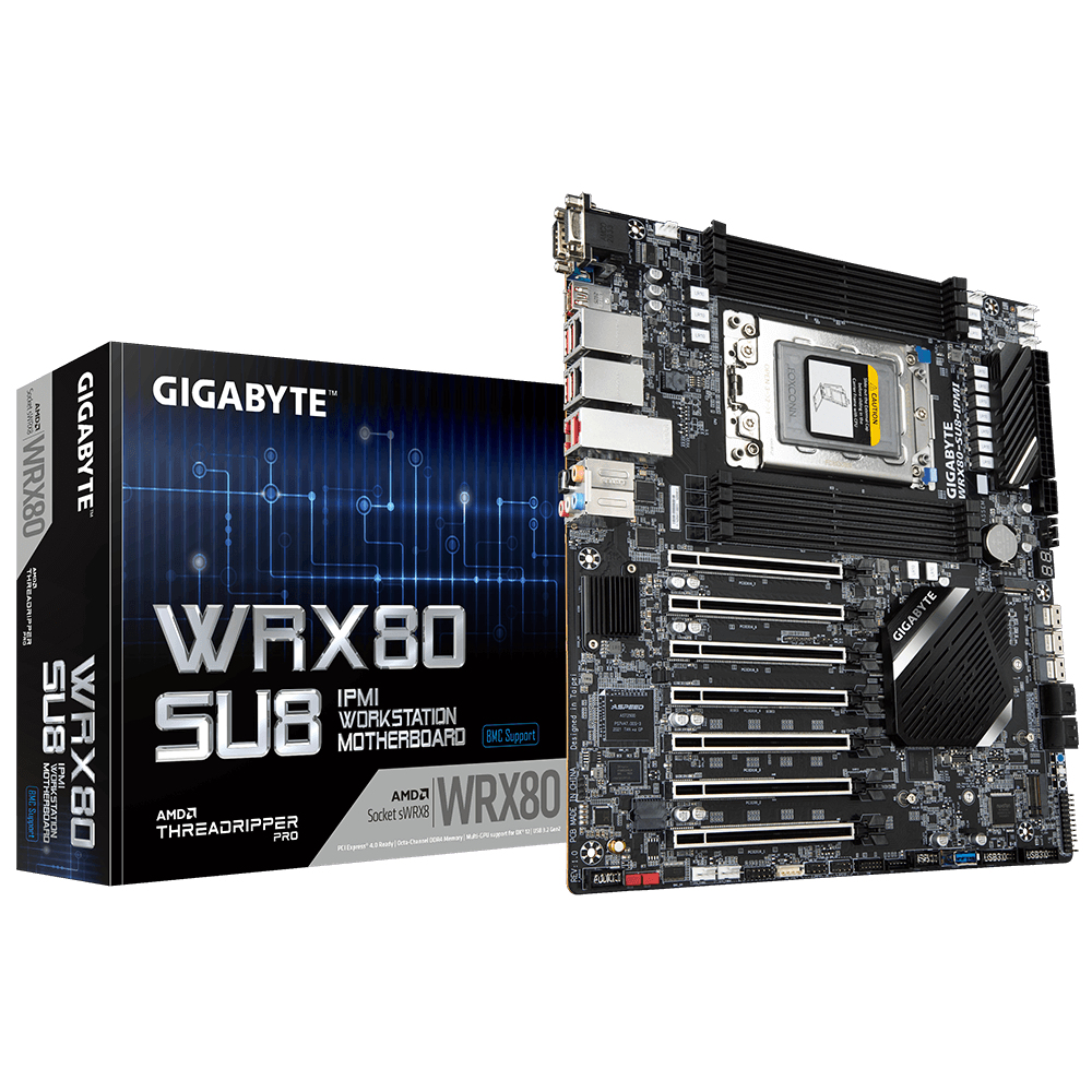GIGABYTE WRX80-SU8-IPMI motherboard AMD WRX80 Socket sWRX8 CEB – image 5