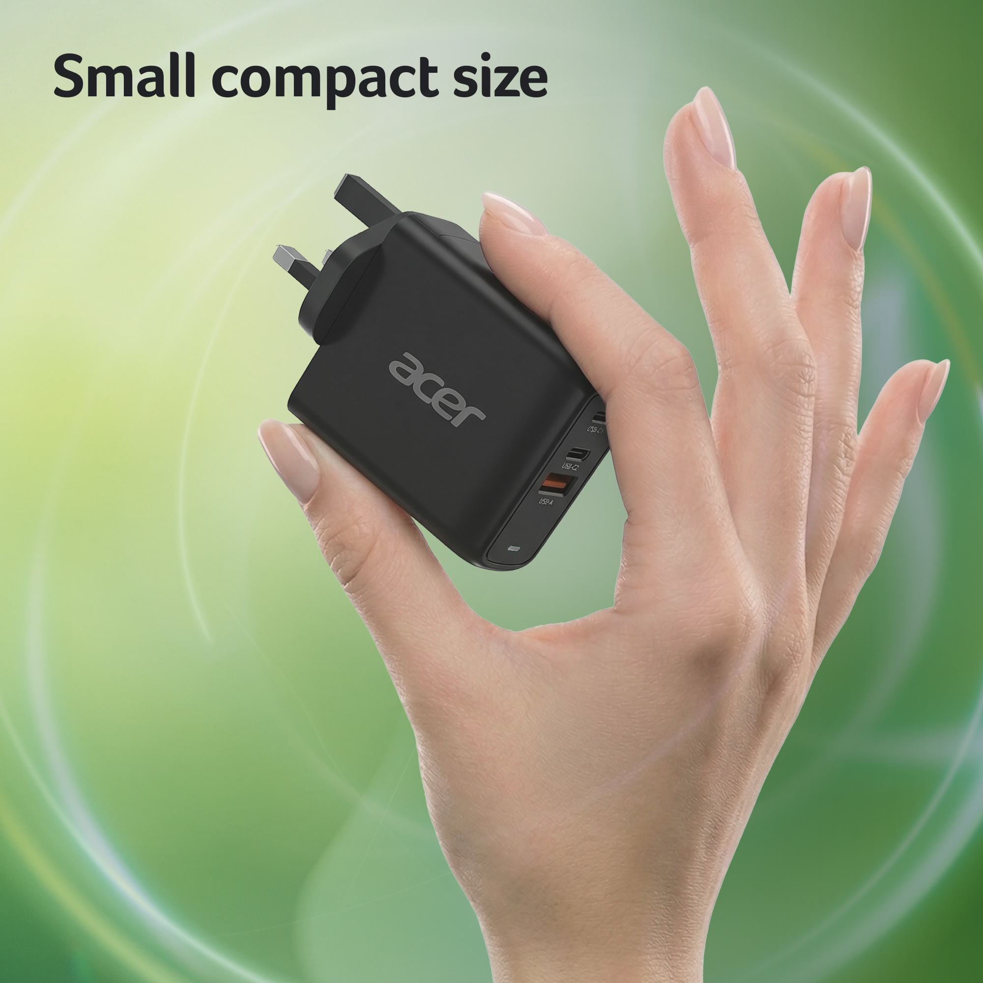 Acer 67W PD CHARGER 2X USB-C 1X USB-A – image 5