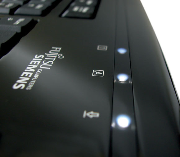 Fujitsu Keyboard Slim Piano Black USA – image 2