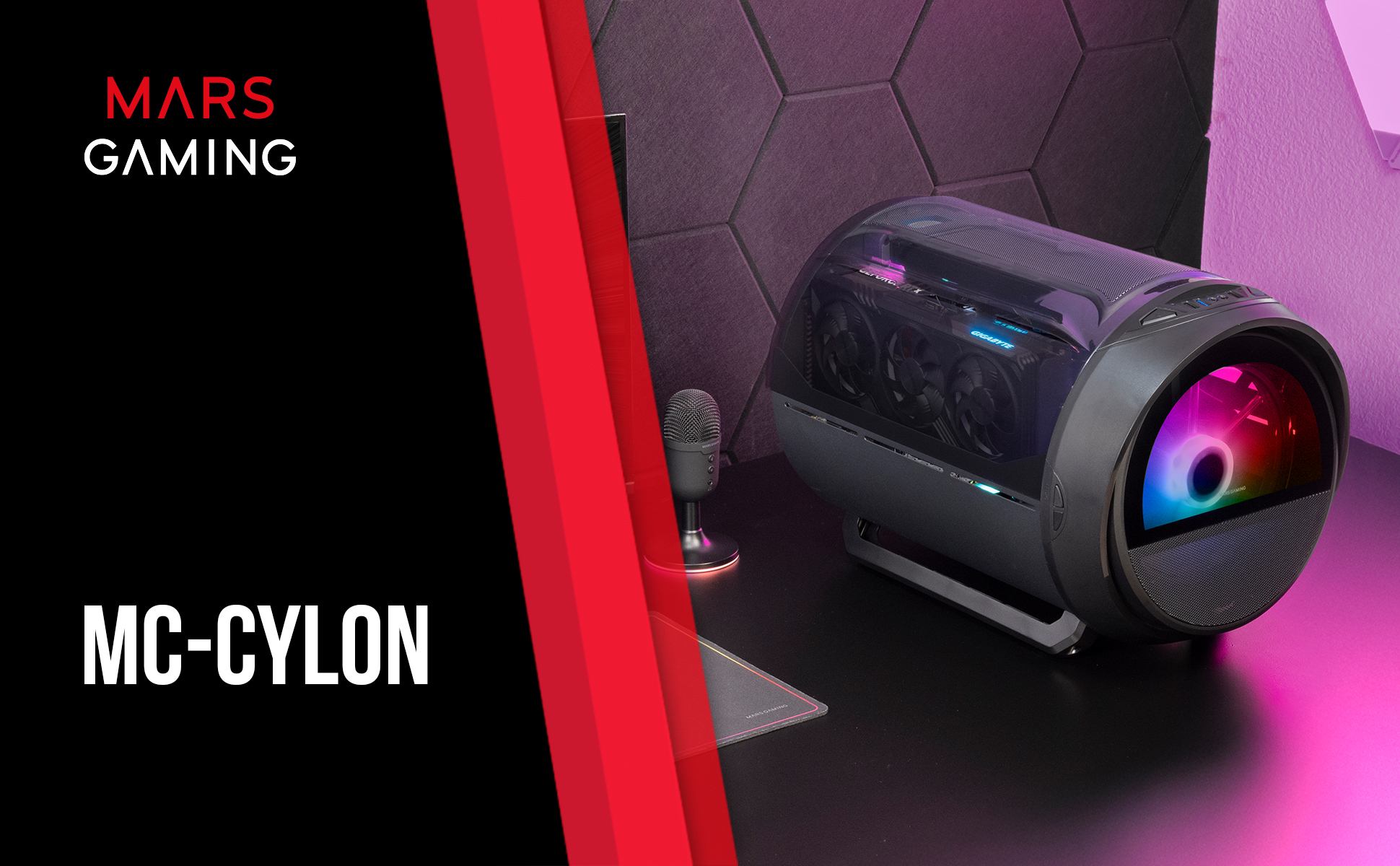 Mars Gaming MC-CYLON Mini Tower Black – image 9