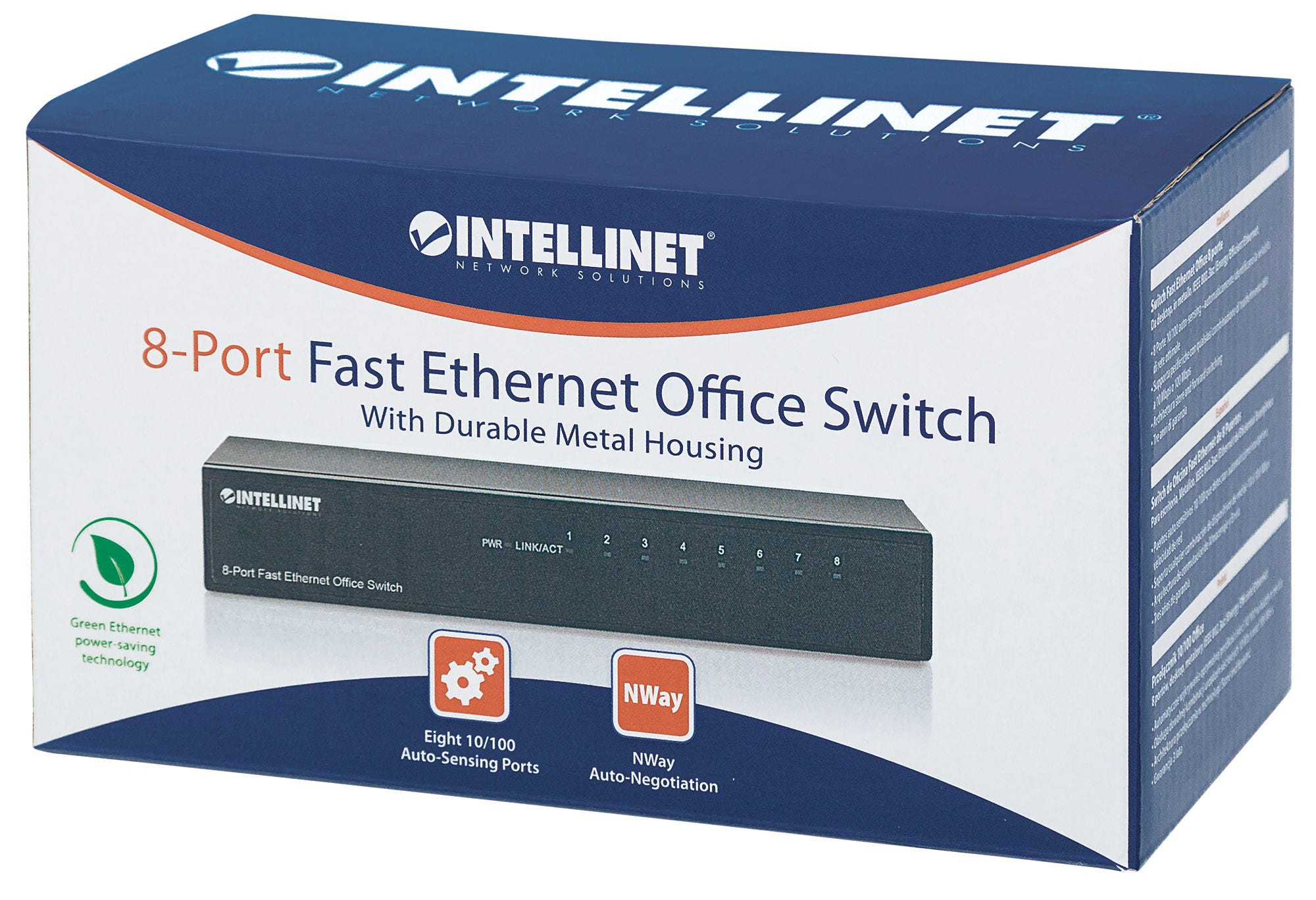 Intellinet 8-Port Fast Ethernet Office Switch – image 7