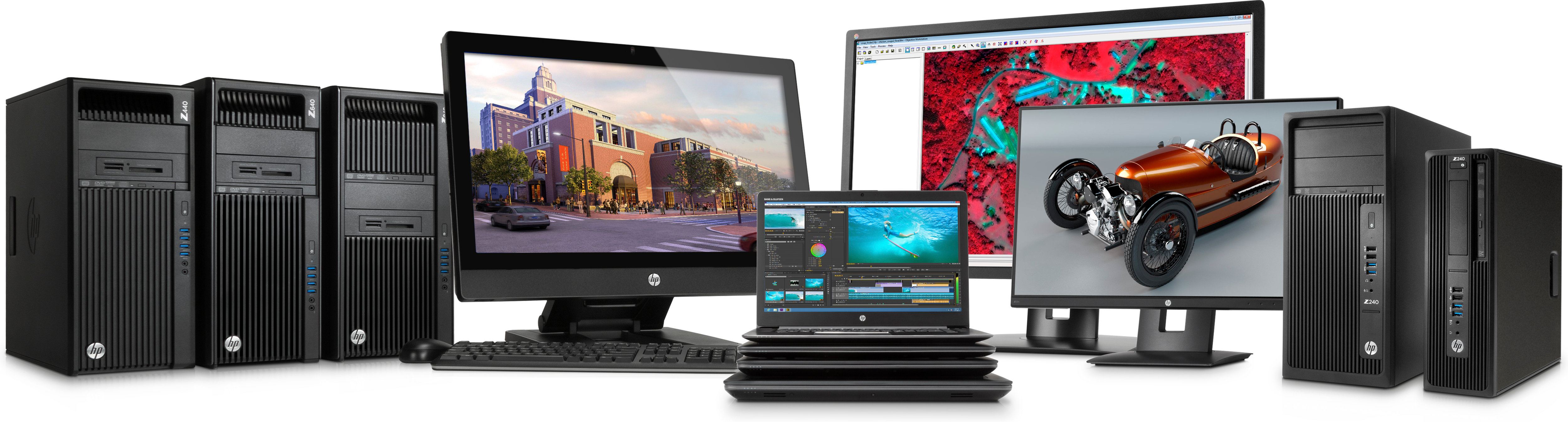 HP Z440 Intel Xeon E5 v3 E5-1620V3 8 GB DDR4-SDRAM 1 TB HDD NVIDIA® Quadro® K620 Windows 7 Professional Mini Tower Workstation Black image 37