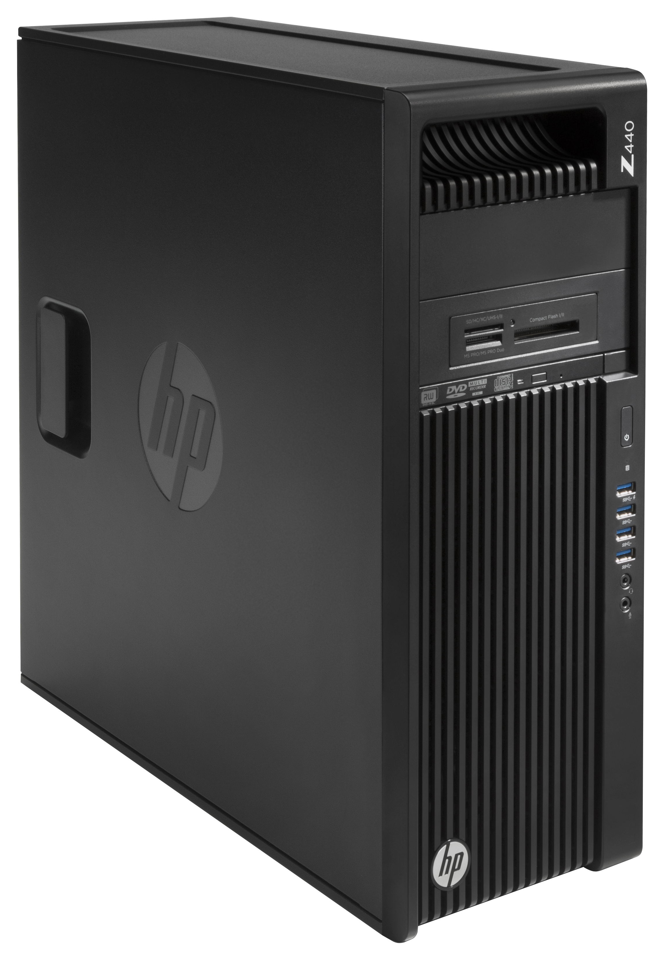 HP Z440 Intel Xeon E5 v3 E5-1620V3 8 GB DDR4-SDRAM 1 TB HDD NVIDIA® Quadro® K620 Windows 7 Professional Mini Tower Workstation Black image 3