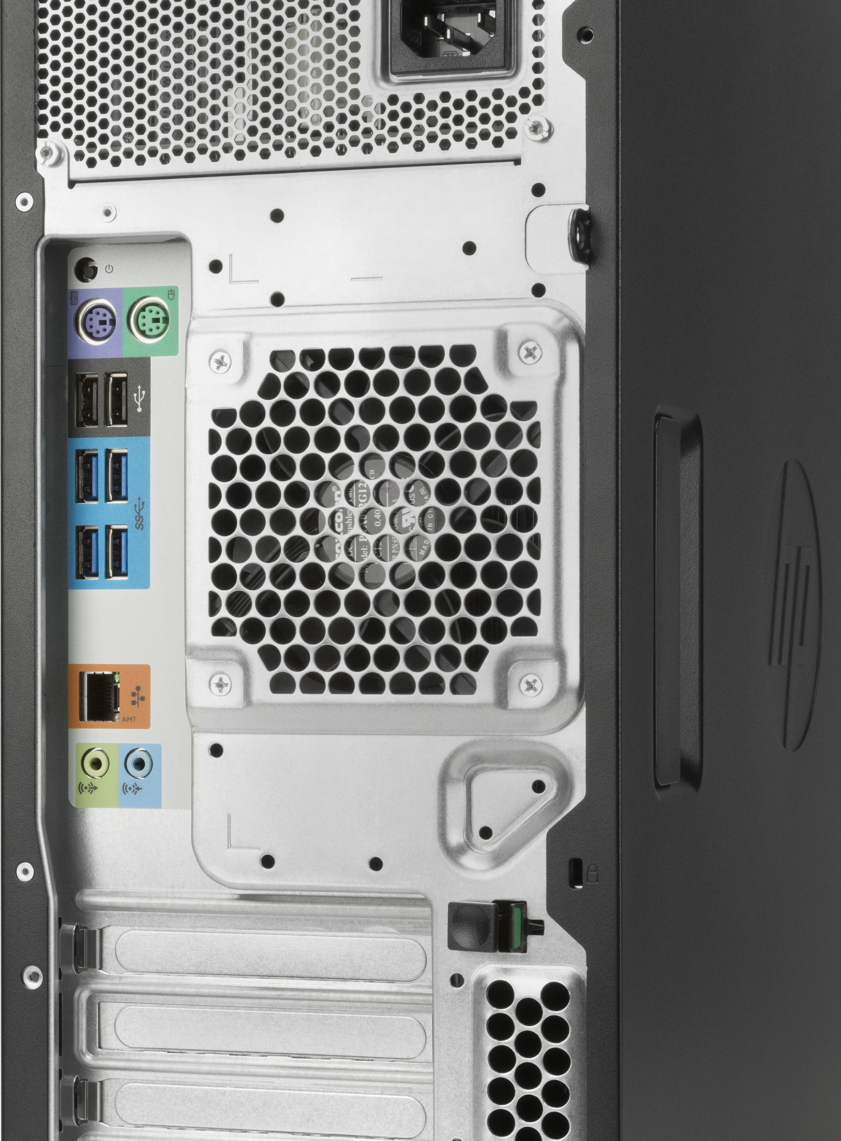 HP Z440 Intel Xeon E5 v3 E5-1620V3 8 GB DDR4-SDRAM 1 TB HDD NVIDIA® Quadro® K620 Windows 7 Professional Mini Tower Workstation Black image 9