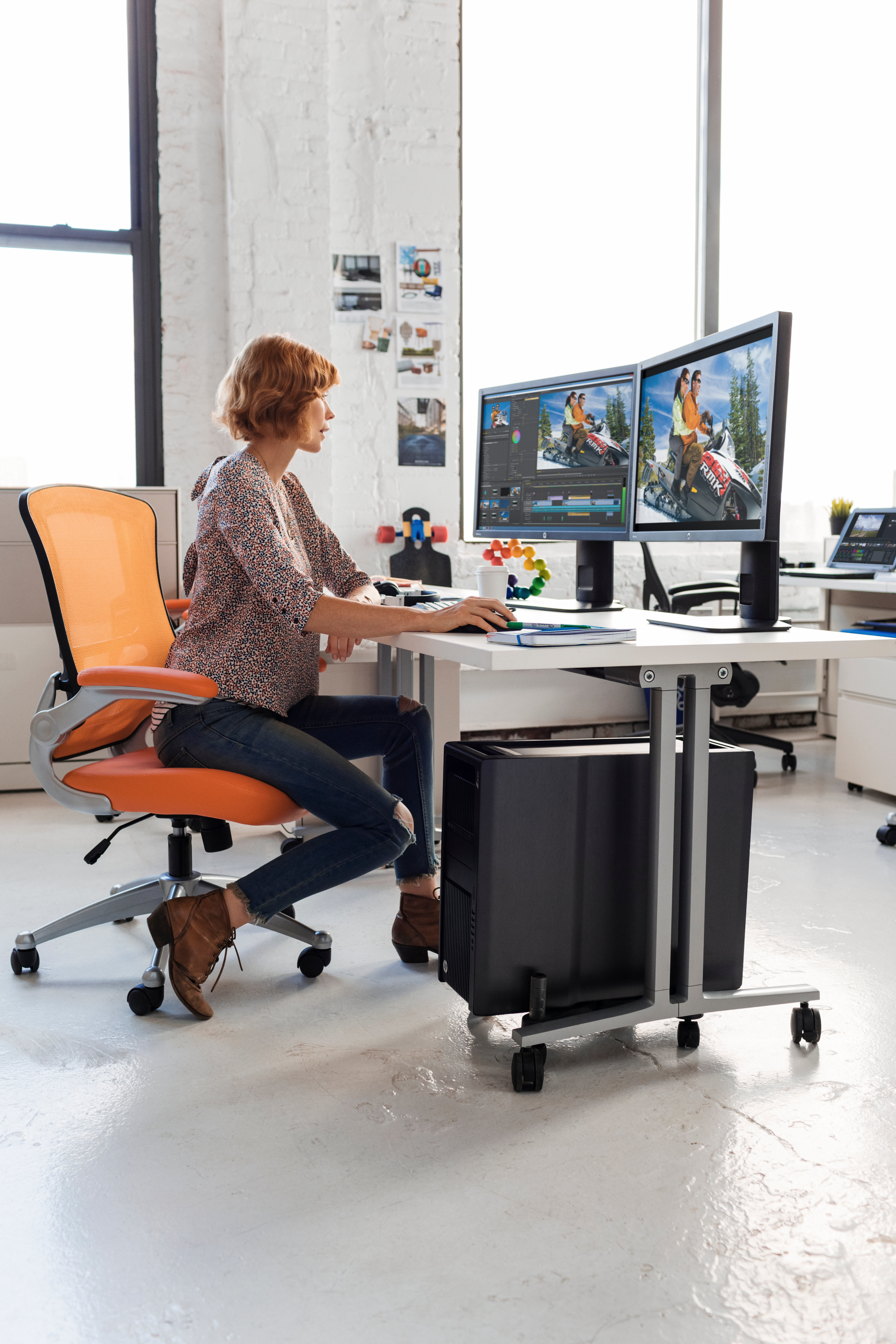 HP Z440 Intel Xeon E5 v3 E5-1620V3 8 GB DDR4-SDRAM 1 TB HDD NVIDIA® Quadro® K620 Windows 7 Professional Mini Tower Workstation Black image 11