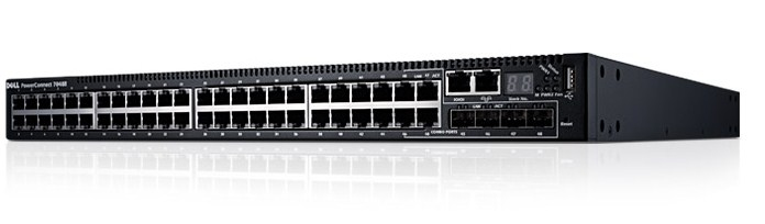 Dell PowerConnect 7048R-RA Managed L3 Gigabit Ethernet (10/100/1000) 1U Black