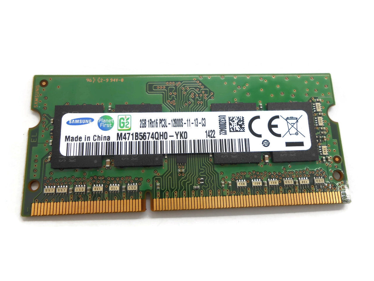 Samsung 2GB DDR3 memory module 1 x 2 GB 204-pin SO-DIMM