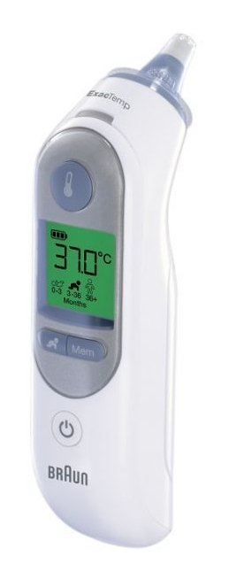 Braun ThermoScan 7 Rilevazione da remoto Bianco Orecchio (Braun ThermoScan 7 IRT6520 Age Precisi)