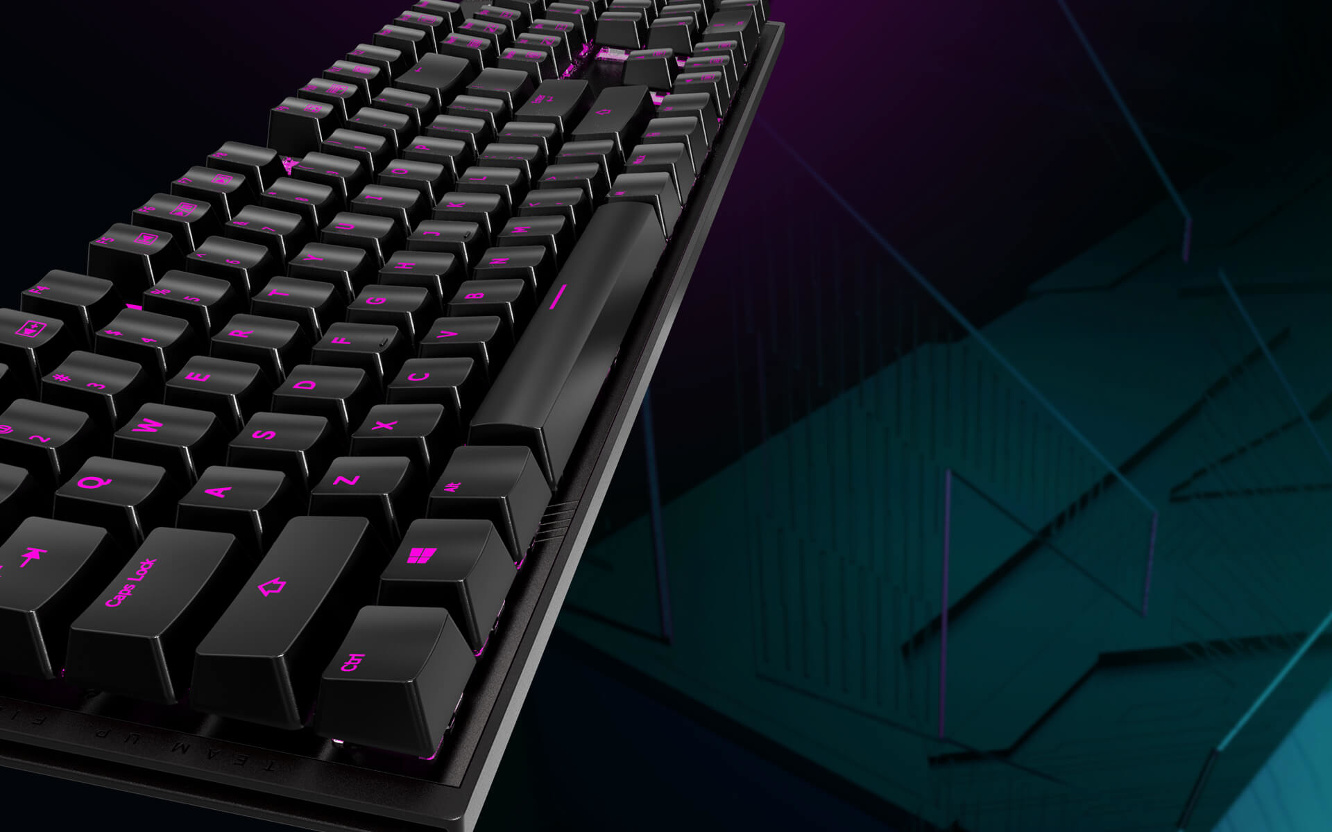 GIGABYTE K1 keyboard Gaming USB QWERTY English Black – image 4