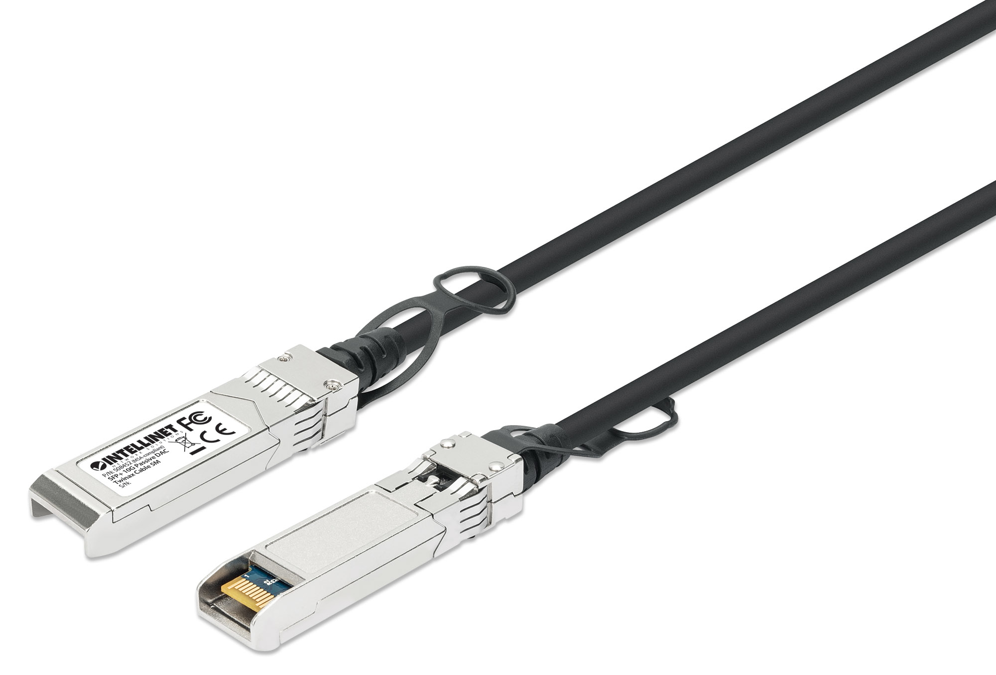 Intellinet 508452 cavo InfiniBand e in fibra ottica 5 m SFP+ Argento