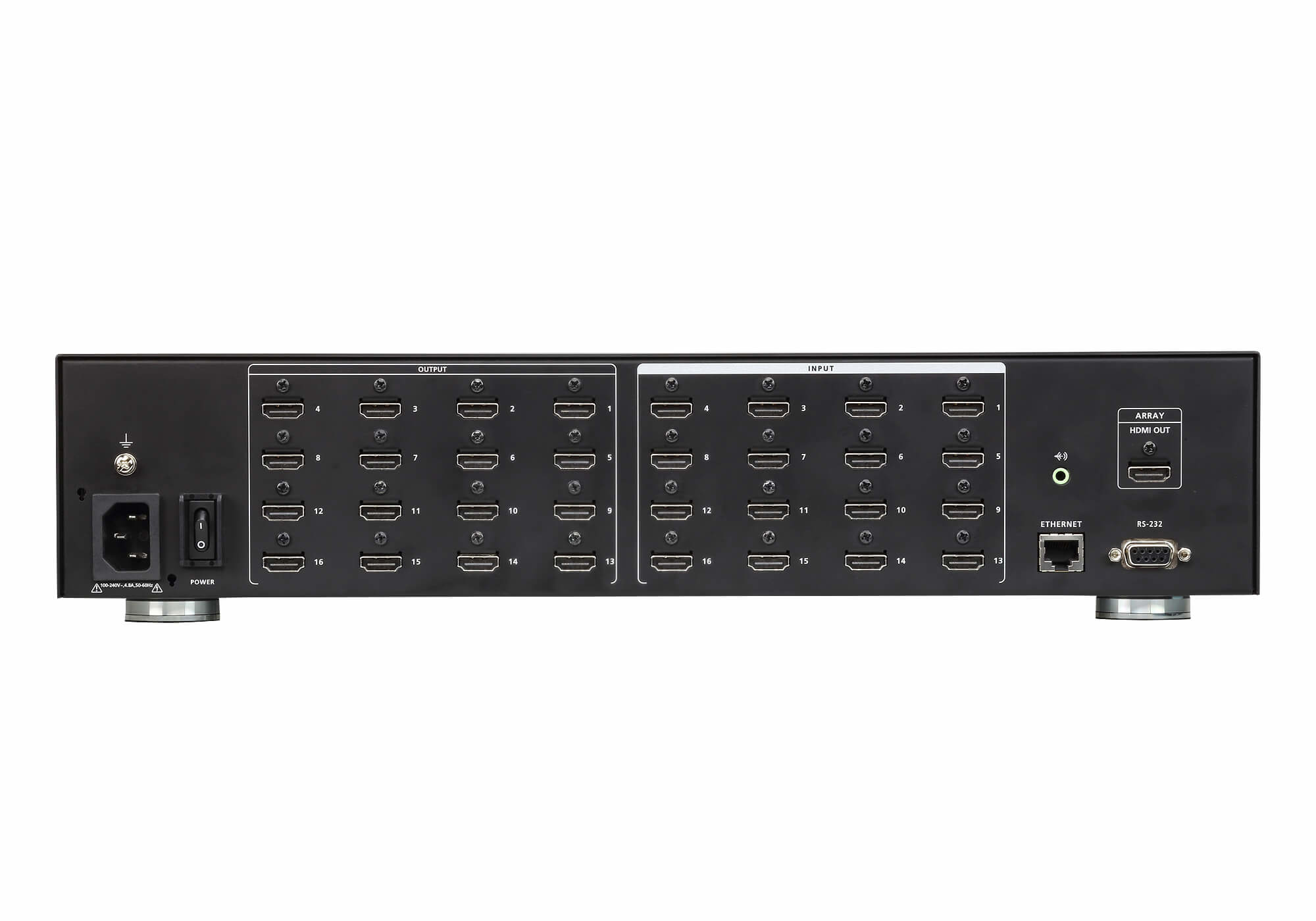 ATEN 16x16 HDMI Matrix Switch + Videowall + Scaler and seamless switching – image 2