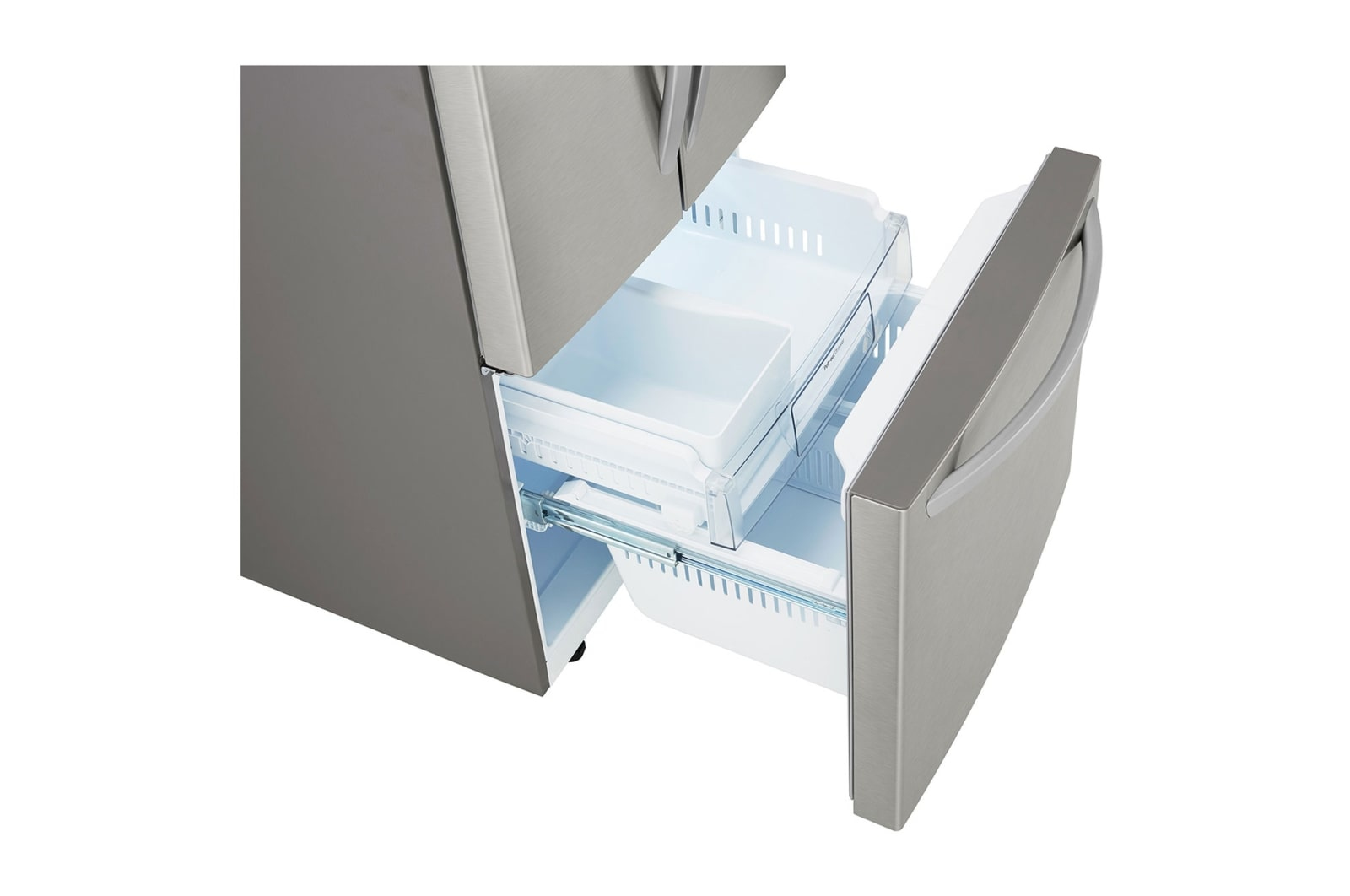 LG GF22BGSK side-by-side refrigerator Freestanding Stainless steel – image 5