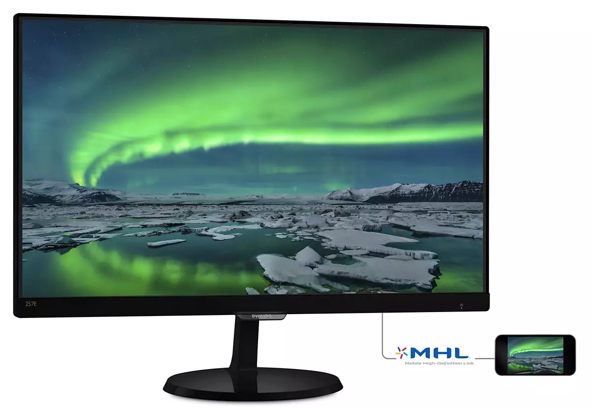 Philips E Line 257E7QDSB/11 computer monitor – image 3