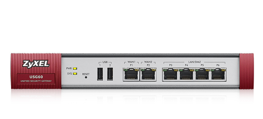 Zyxel USG60 hardware firewall – image 3