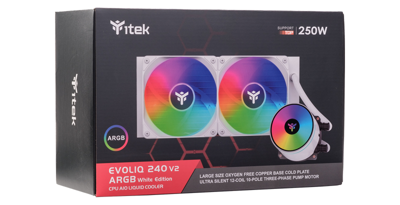 itek EVOLIQ 240 V2 ARGB (White Edition) – image 7