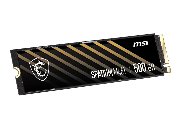 MSI SPATIUM M461 500GB SSD PCIe 4.0 NVMe M.2 – image 3