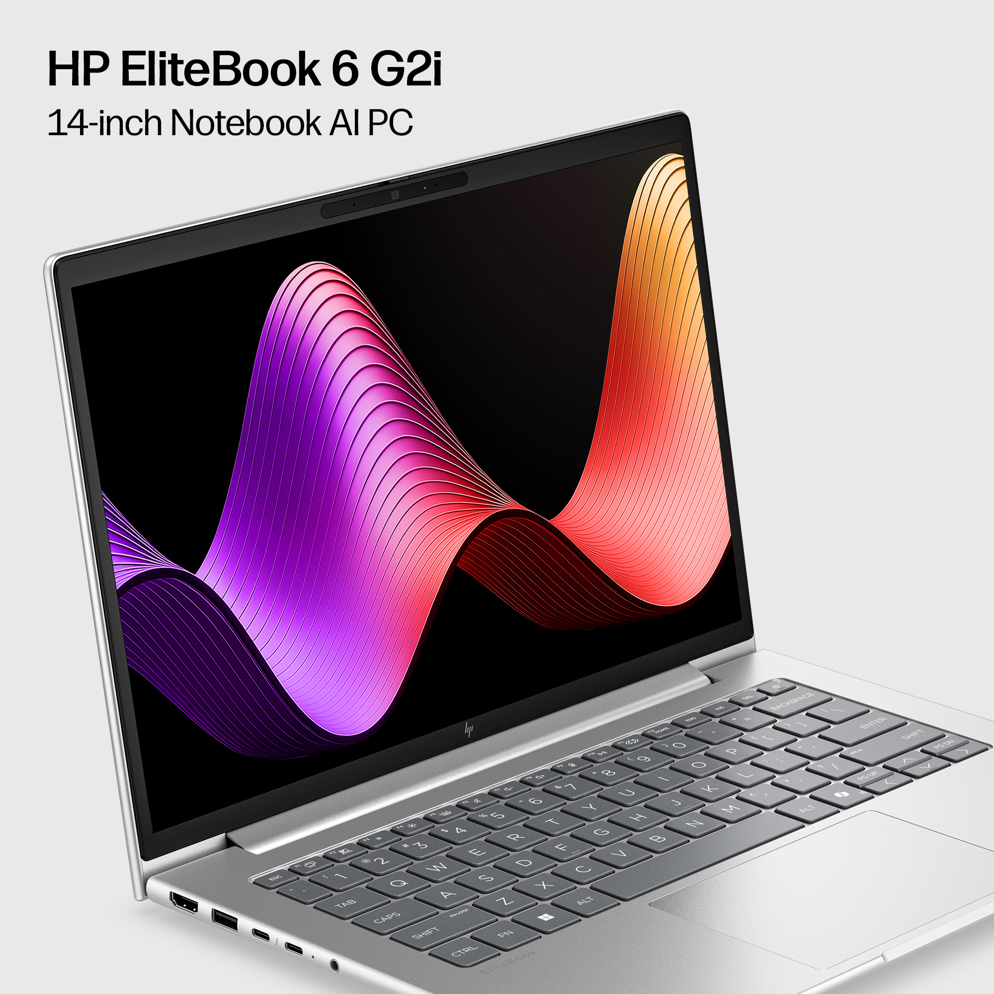 HP EB6G2i14 5 330 14 16GB/512 PC Portugal – Portuguese localization Intel Core 5 Laptop 35.6 cm (14″) WUXGA LPDDR5x-SDRAM 512 GB SSD Wi-Fi 7 (802.11be) Windows 11 Pro AI PC Silver image 16