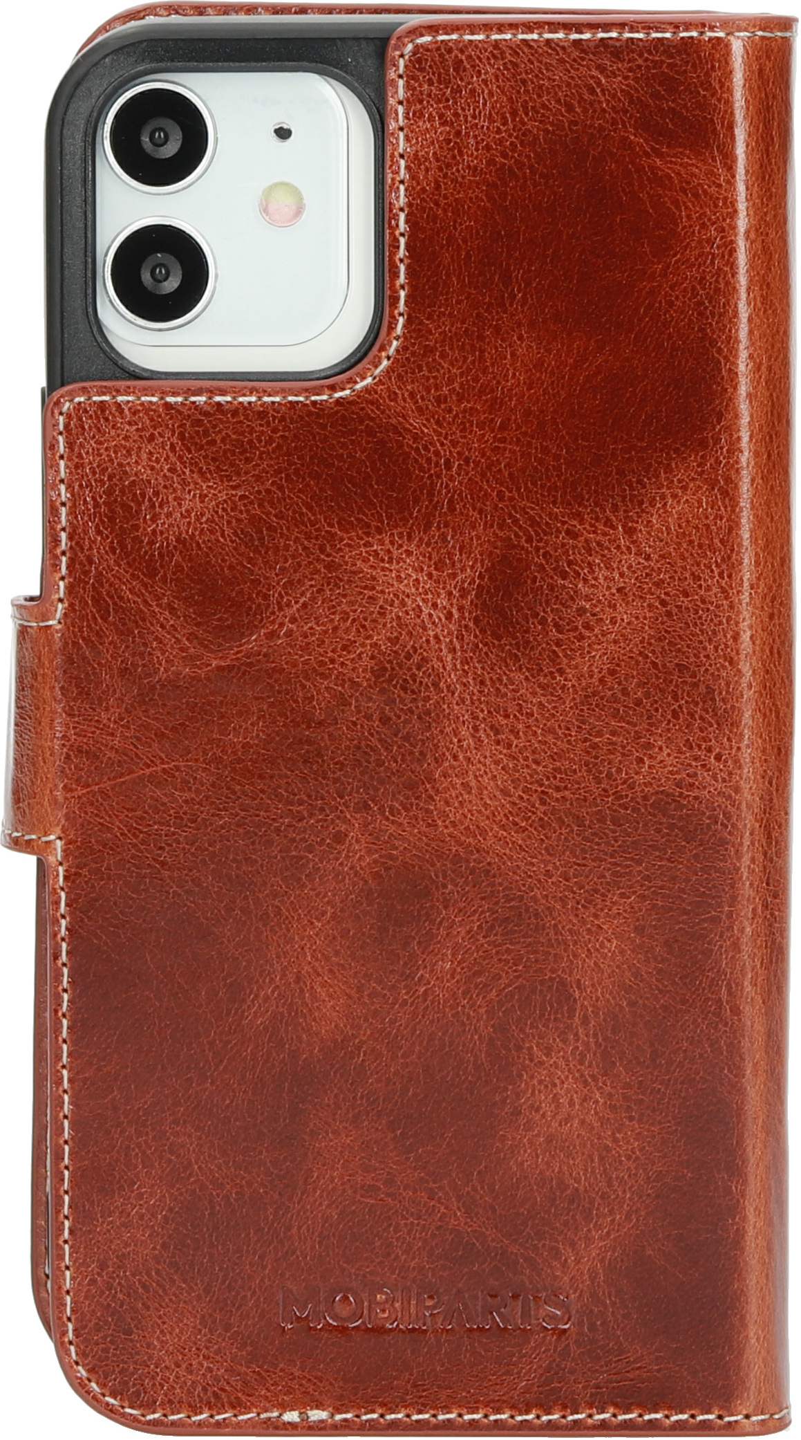Mobiparts Excellent Wallet Case 2.0 Apple iPhone 12/12 Pro Oaked Cognac – image 3