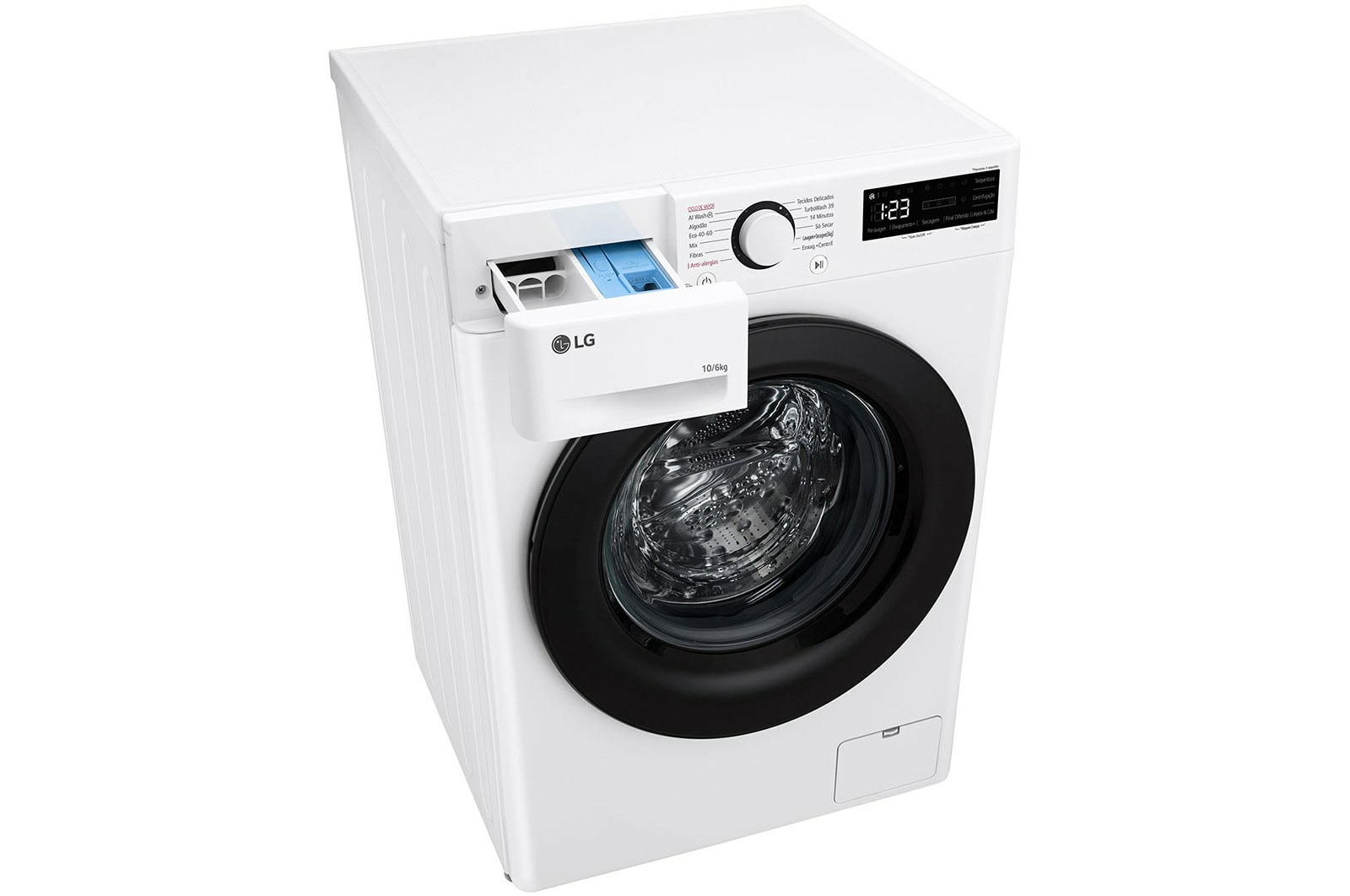 LG F4DR5010S6W washer dryer Freestanding Front-load White – image 6