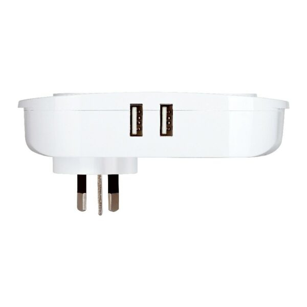 Verbatim Dual USB Surge Protected with Double Adaptor – image 4