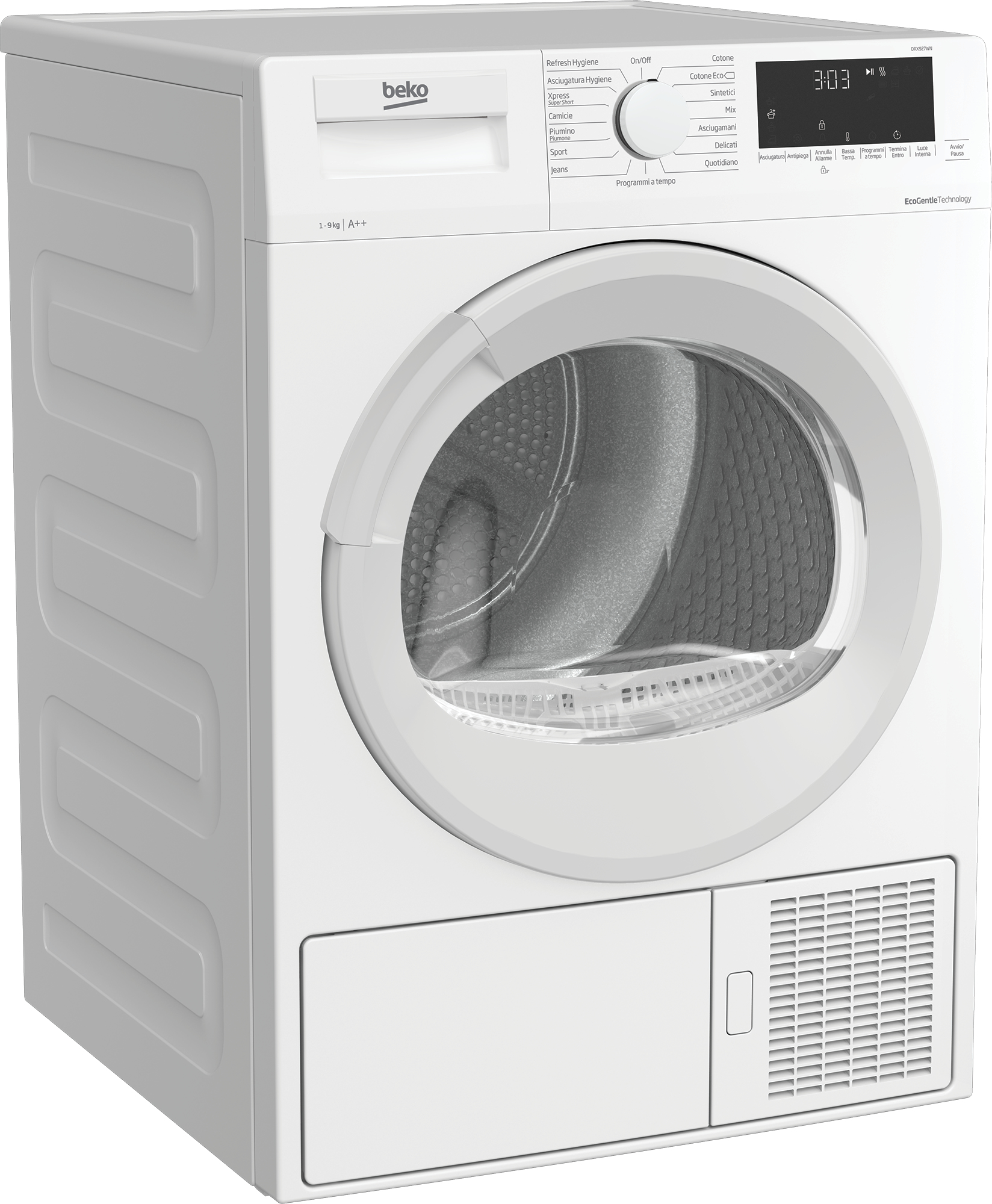 Beko DRX927WN tumble dryer Freestanding Front-load – image 2