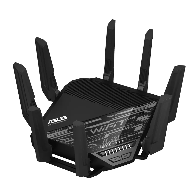 ASUS BE19000 wireless router 10 Gigabit Ethernet Tri-band (2.4 GHz – image 4