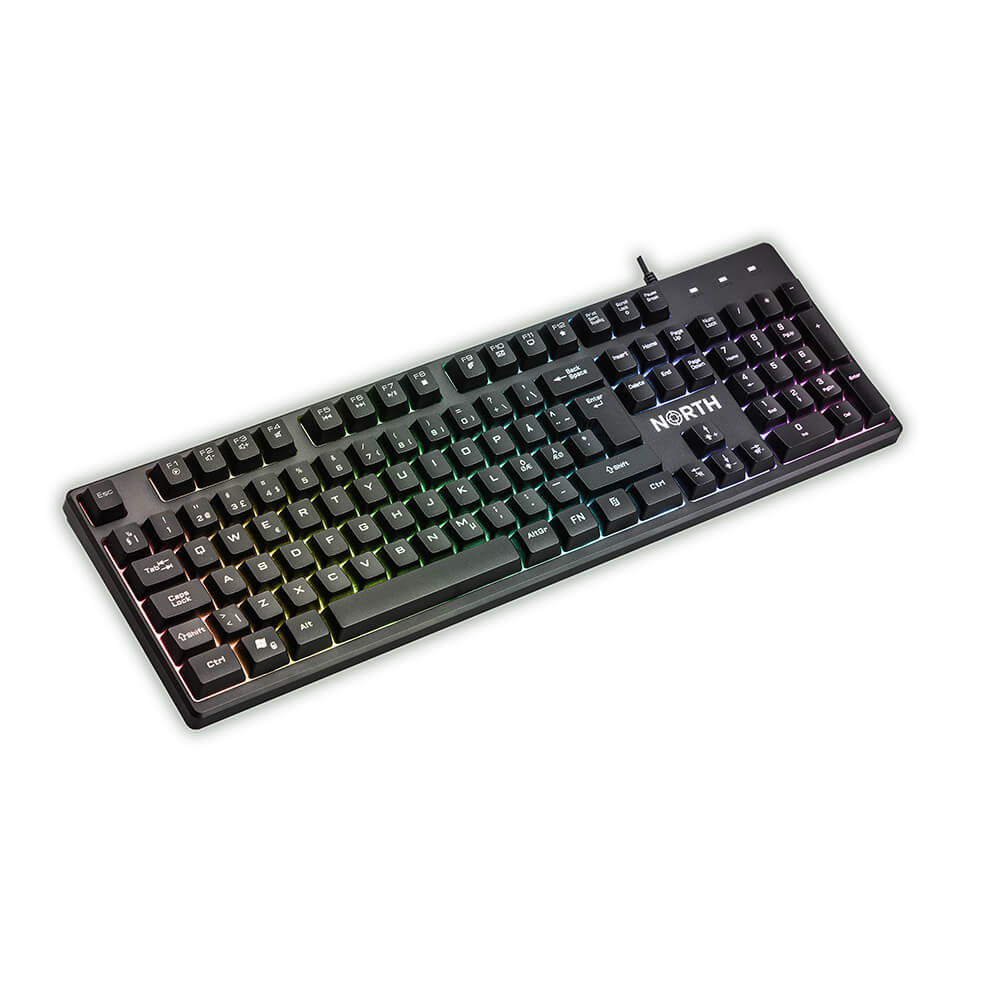 NORTH Gaming Keyboard K100 RGB – image 1