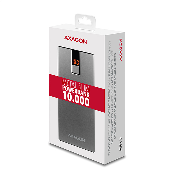 Axagon PWB-L10 power bank Lithium Polymer (LiPo) – image 7