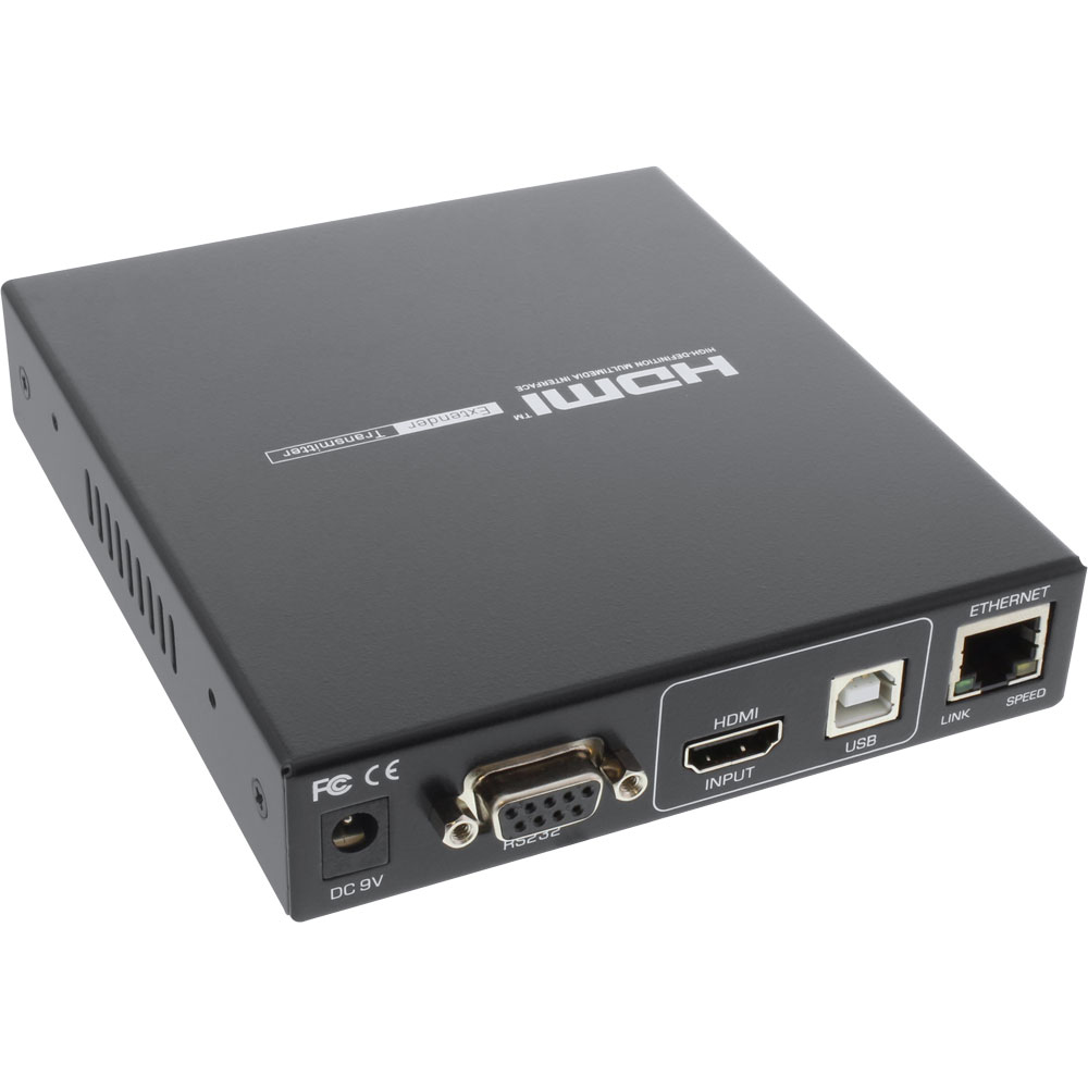 InLine 57827I AV extender AV transmitter Black – image 2