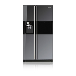 Samsung RS21HKLMR1 side-by-side refrigerator Freestanding – image 1