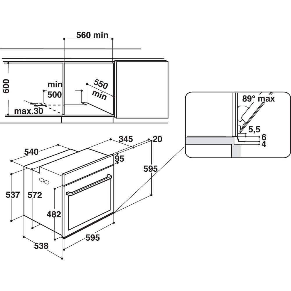 Whirlpool W7 OM5 4BS H – image 9