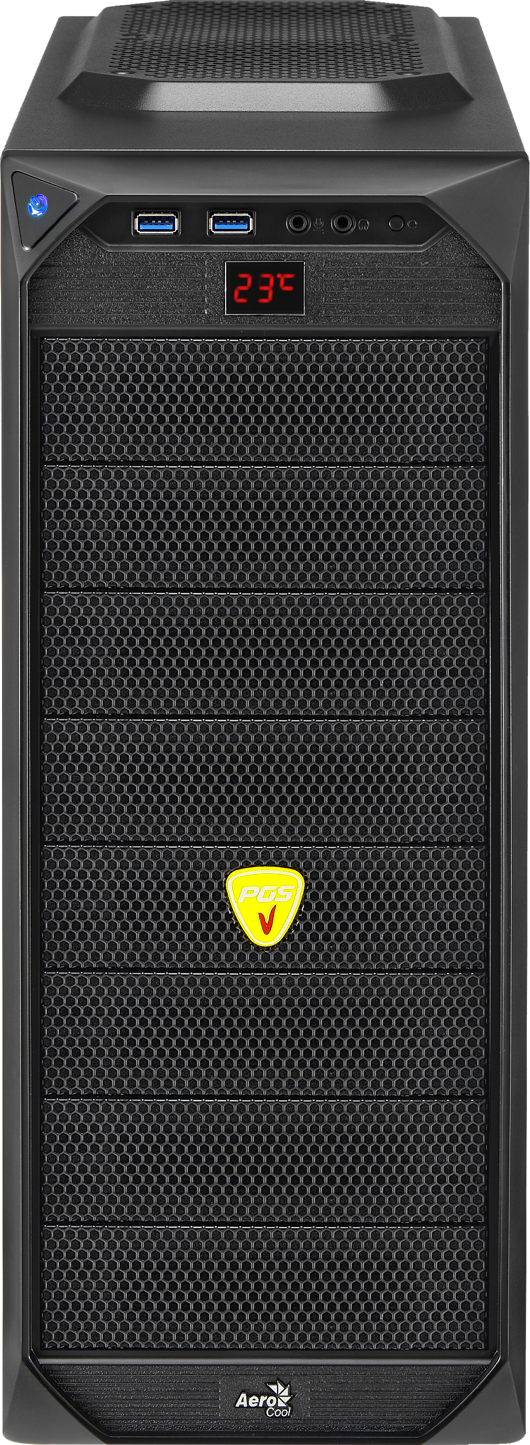 Aerocool VS92BK computer case Midi Tower Black – image 1