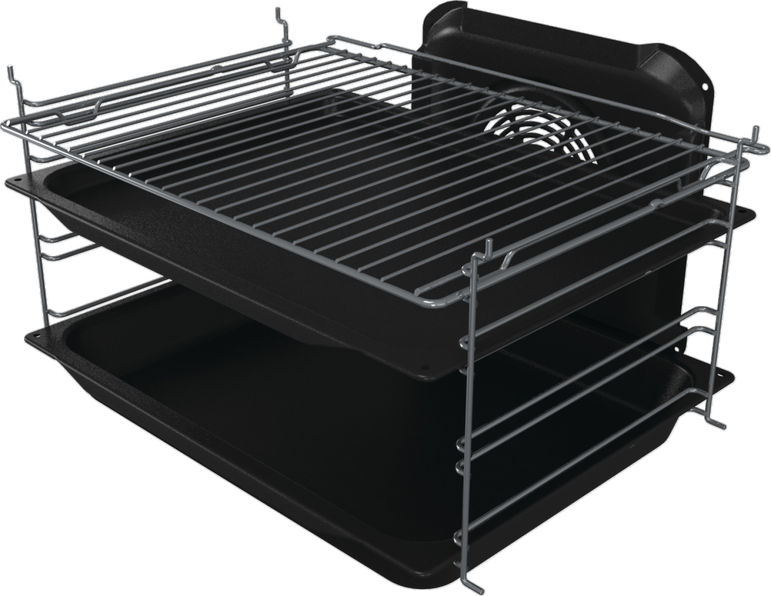 Gorenje GEC6A41SC cooker Freestanding cooker Electric Ceramic hob Silver – image 9