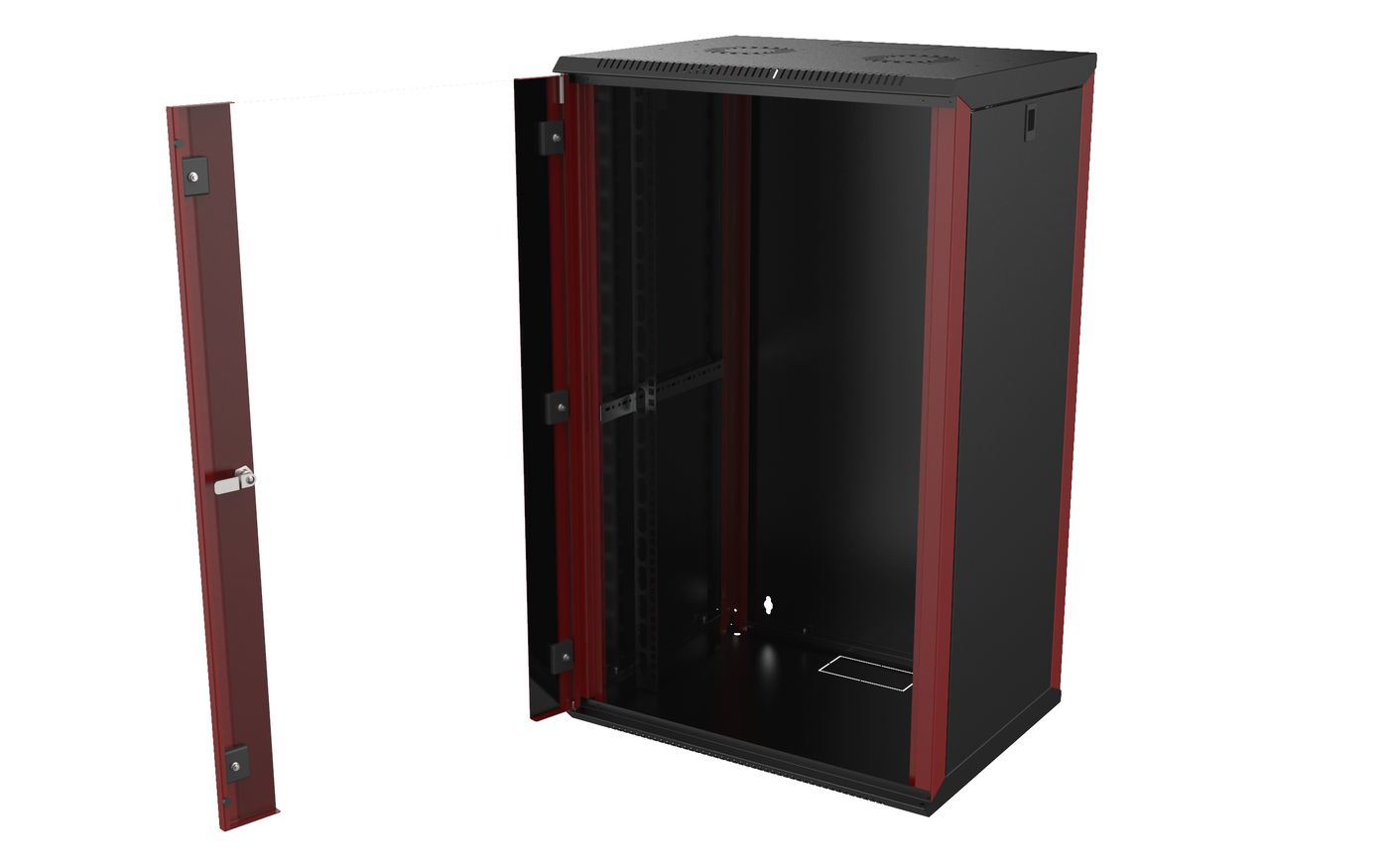 Lanview RUC20U45BR rack cabinet 20U Wall mounted rack – image 2