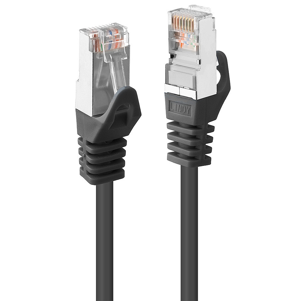 Lindy 48381 networking cable Black 1 m Cat5e F/UTP (FTP)