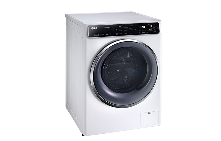 LG FH4U1JBH2N washer dryer Freestanding Front-load White – image 2