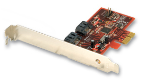 Lindy 2-Port PCIe SATA 3 Card