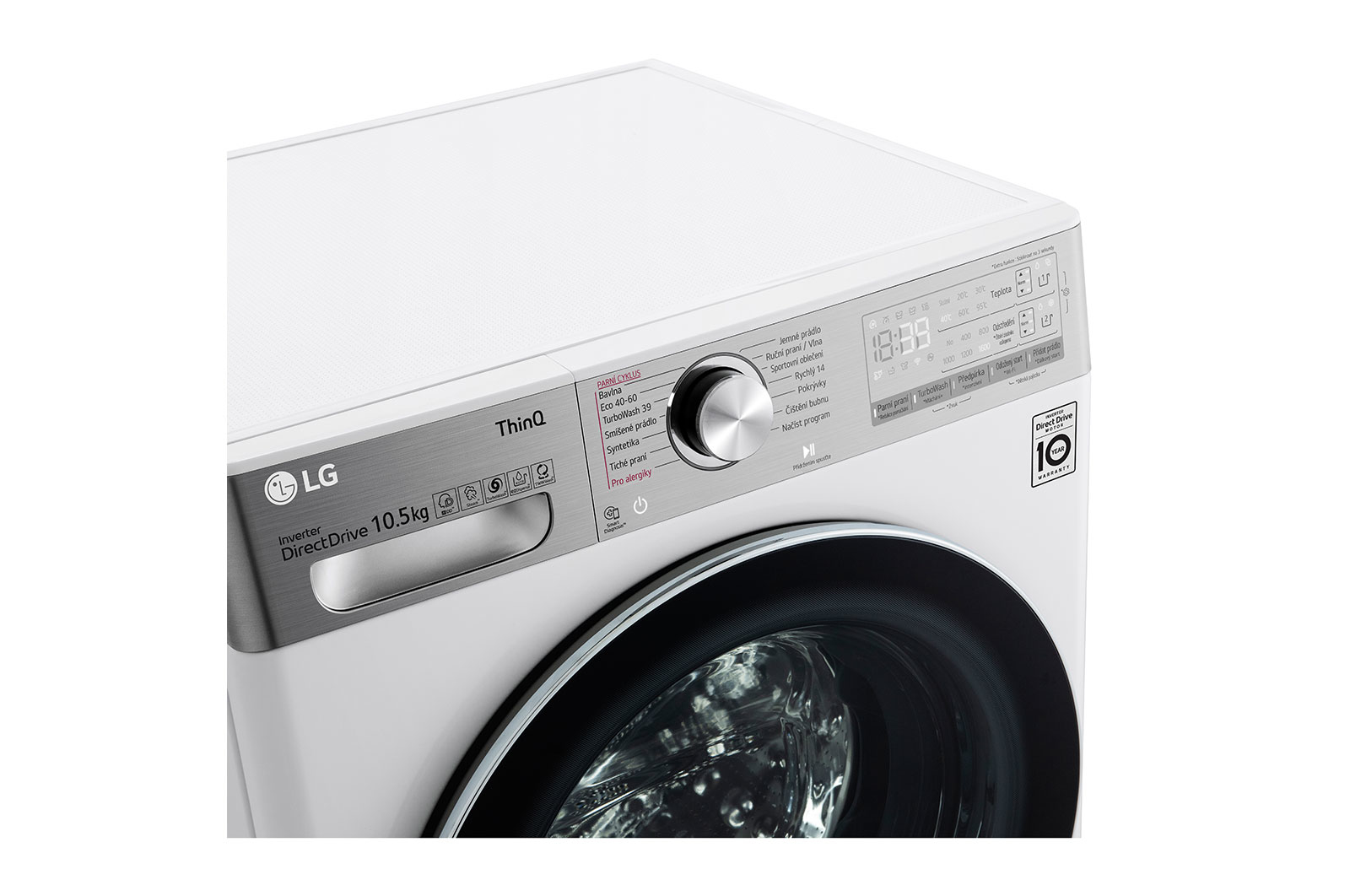 LG F610V10RABW washing machine Front-load – image 7