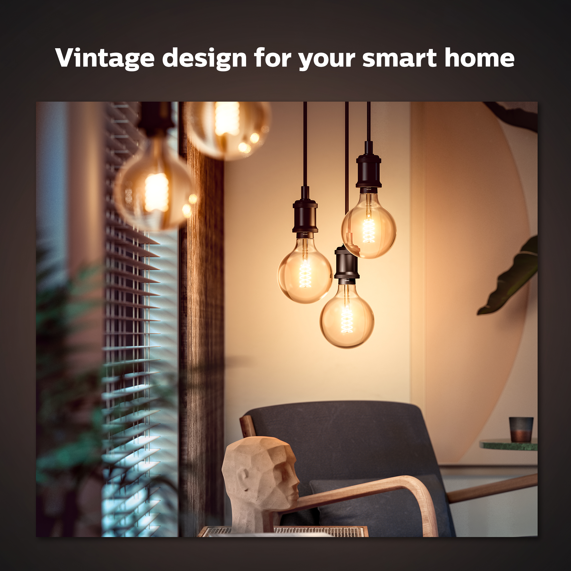 Philips by Signify Philips 1-pack G125 B22 Filament Globe – image 9