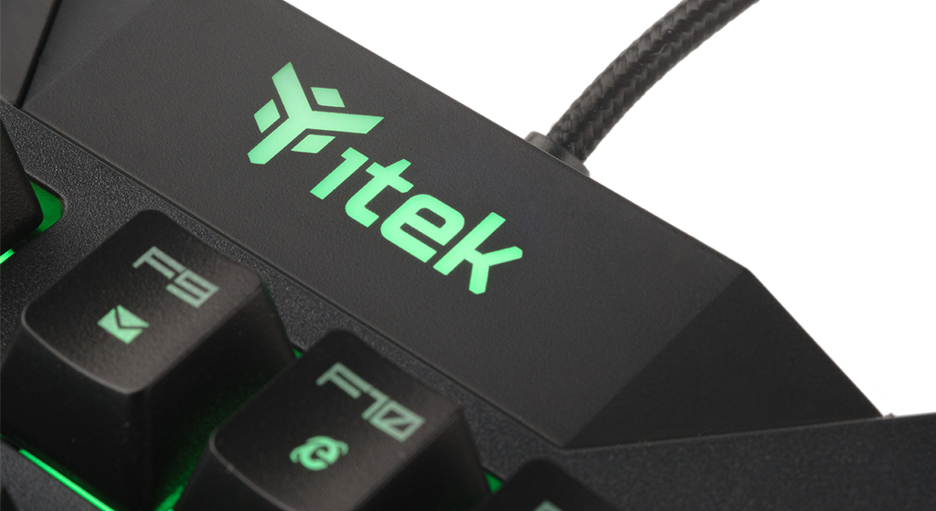 itek Q11 keyboard Gaming USB Italian Black – image 6