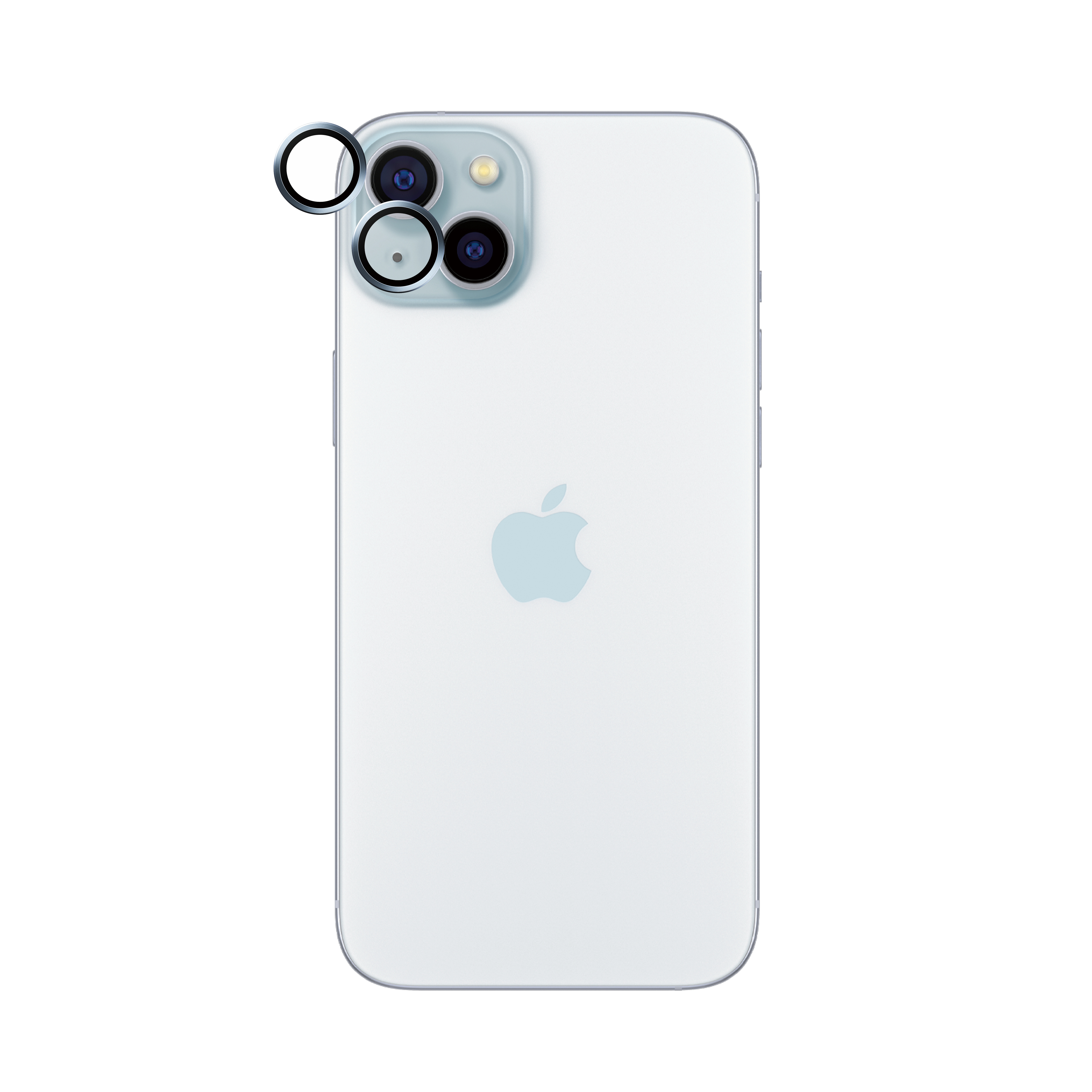 PanzerGlass ® Hoops® Camera Lens Protector Blue iPhone 15 Plus | 15 Clear screen protector Apple 1 pc(s)