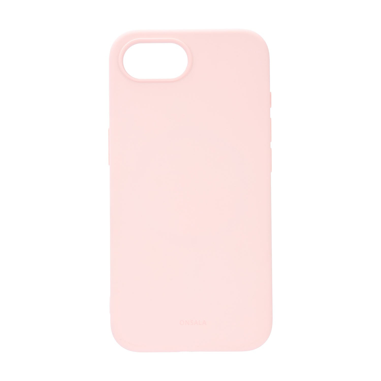 Onsala Phone Case Silicone Touch Chalk Pink - iPhone 16e/17e