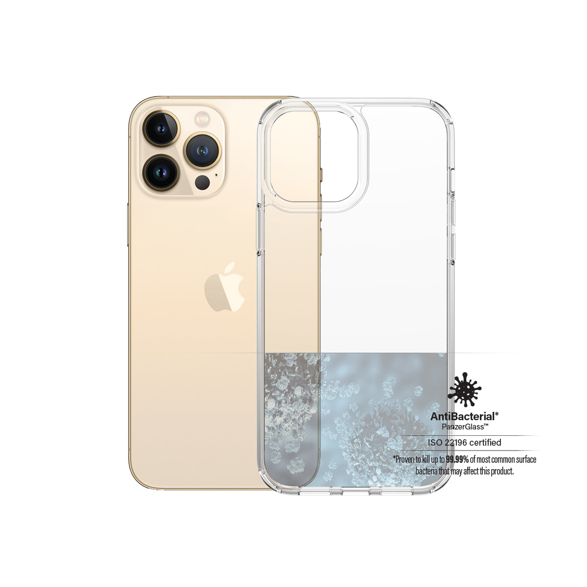 PanzerGlass® HardCase iPhone 13 Pro Max | Clear – image 1