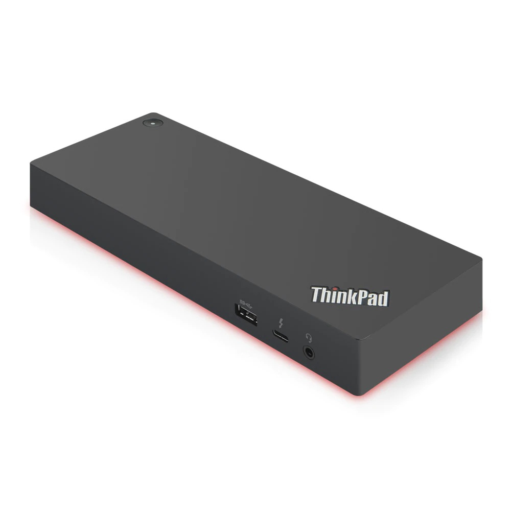 Lenovo 40AN0170IT laptop dock/port replicator Wired Thunderbolt 3 Black – image 1